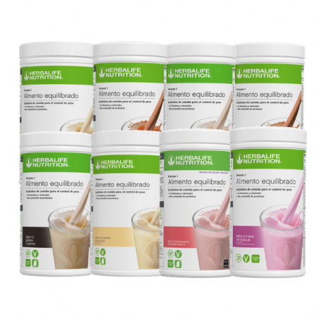 Pack 8 Batidos Fórmula 1