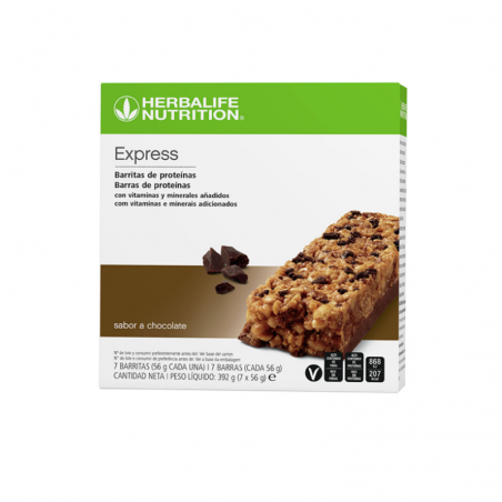 Barritas de Proteínas Express de Chocolate