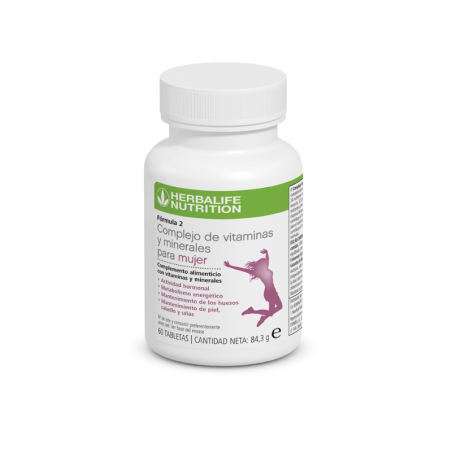 F2 Complejo de vitaminas y minerales para mujer